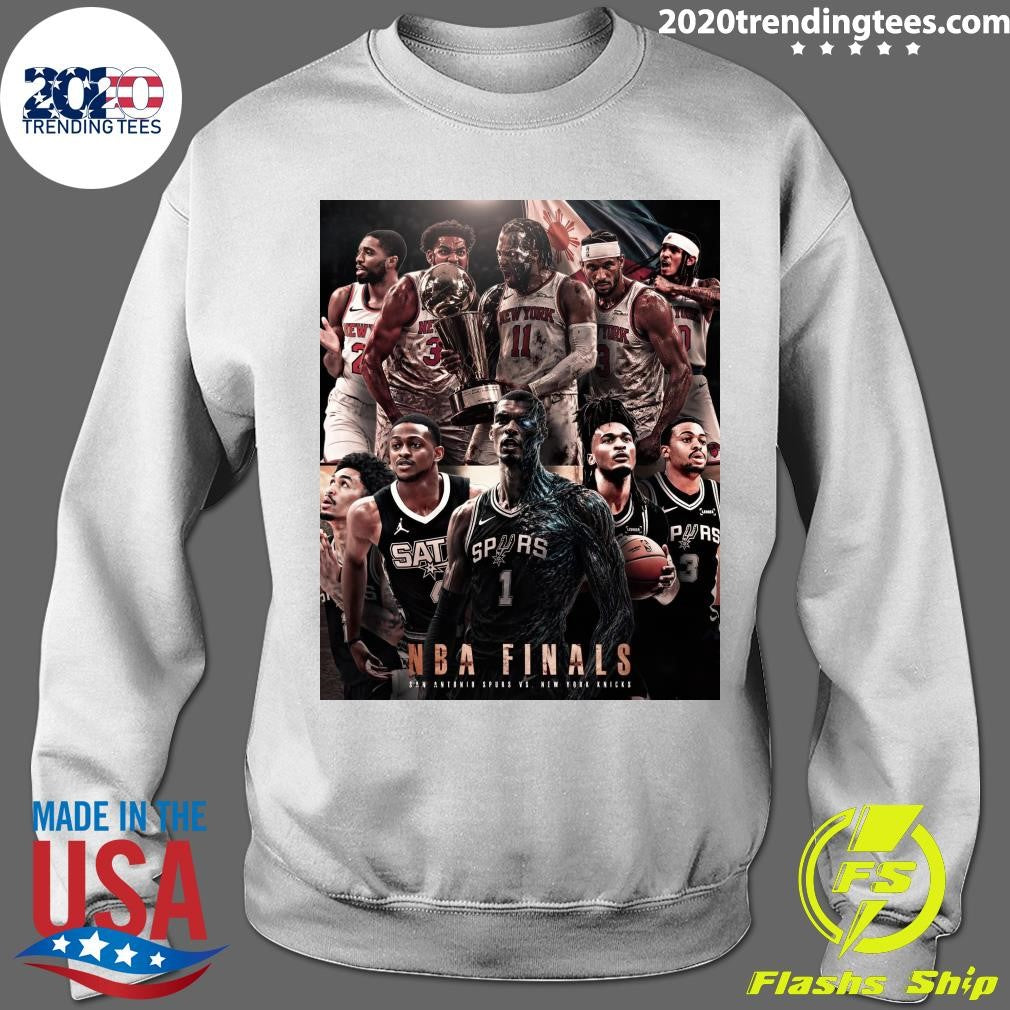 The San Antonio Spurs vs New York Knicks is now set for the 2026 NBA Finals Shirt