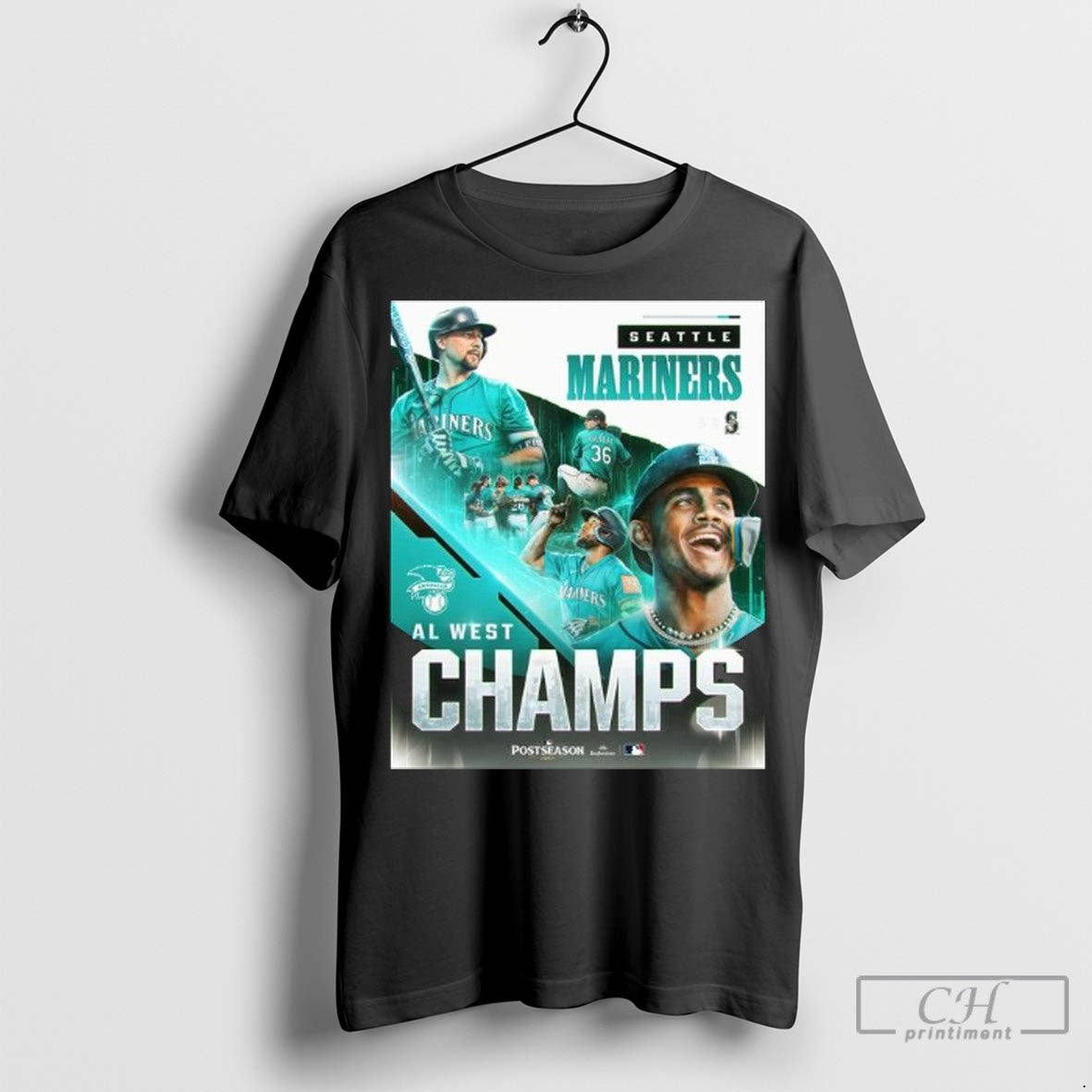 The Seattle Mariners Are Al West Division Champions 2025 Mlb Postseason For The First Time