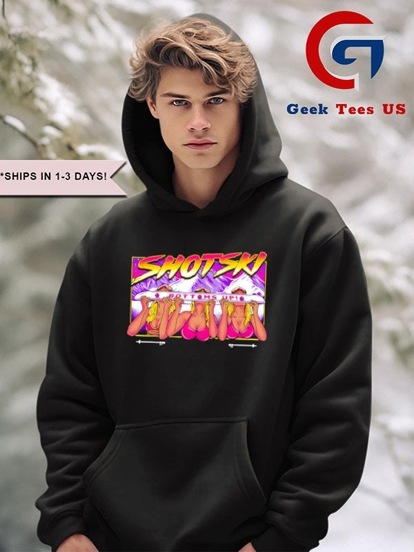 The Shotski bottoms up shirt