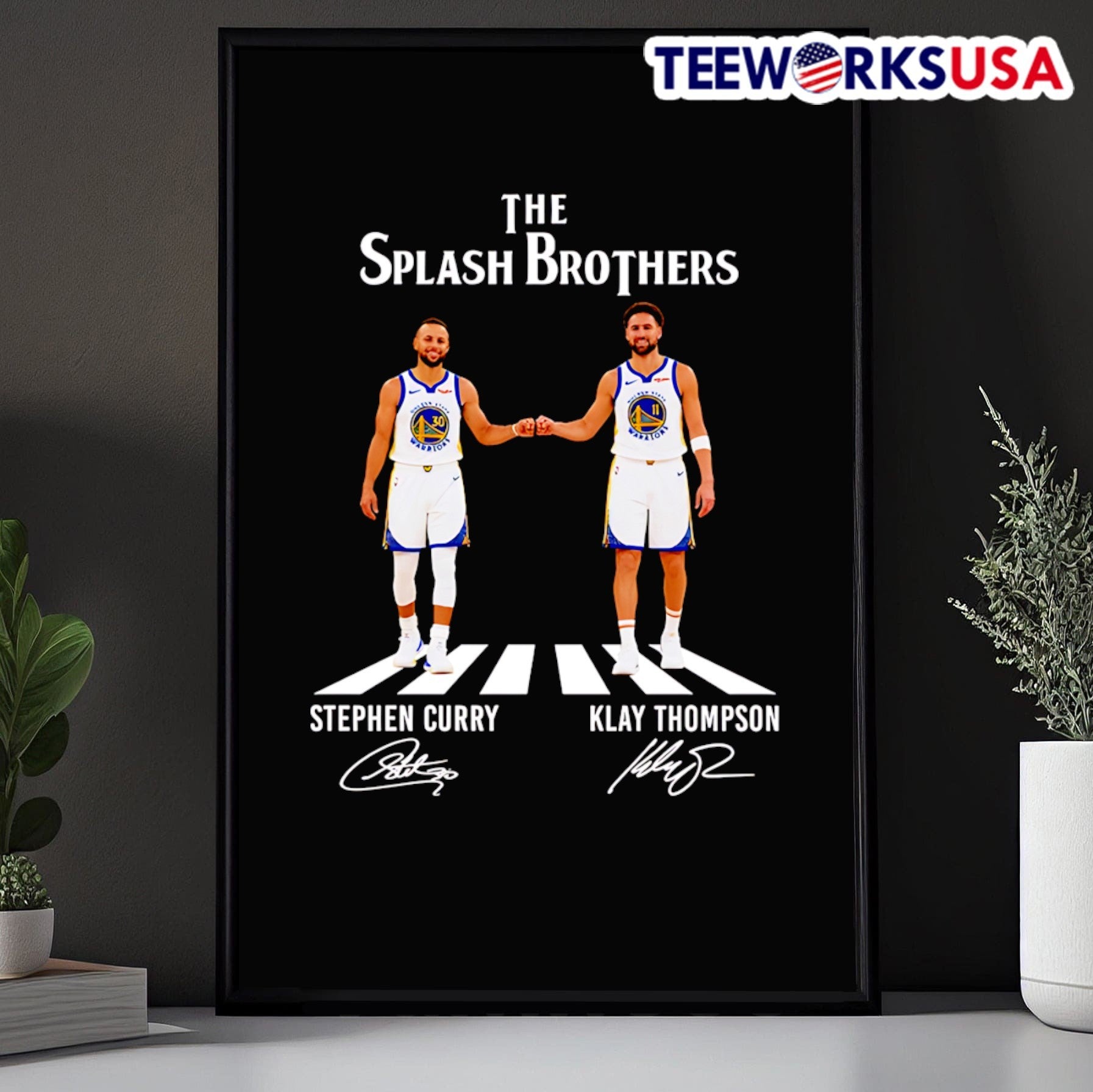 The Splash Brothers Stephen Curry Klay Thompson Golden State Warriors Shirt