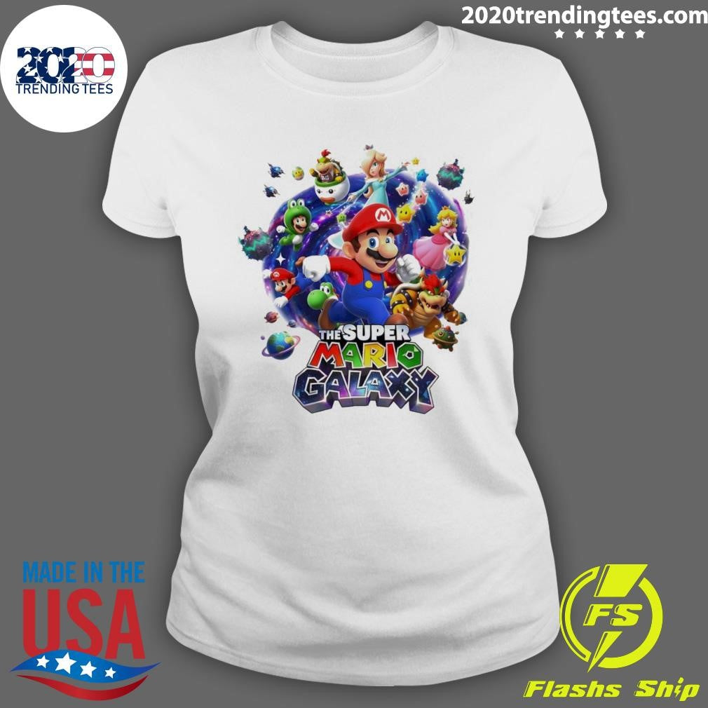 The Super Mario Galaxy Space Hero Gamer Shirt
