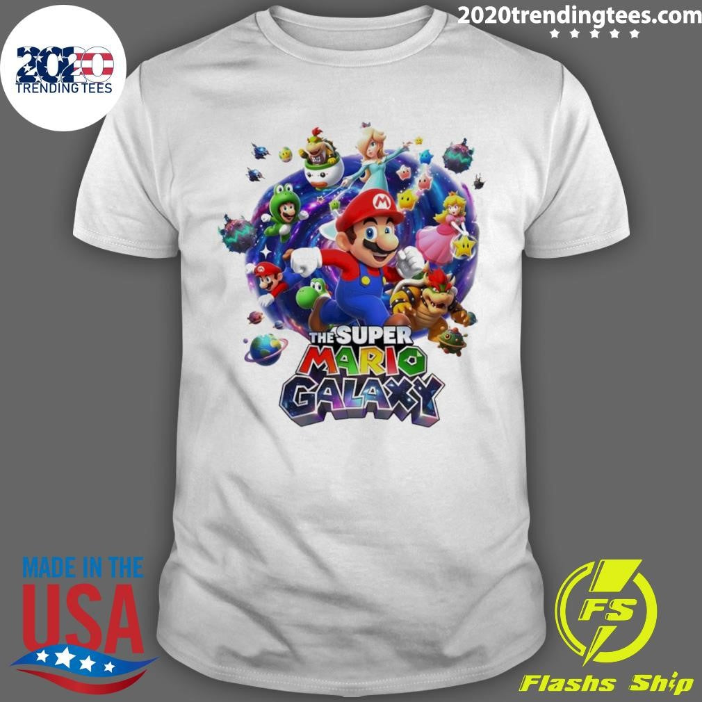 The Super Mario Galaxy Space Hero Gamer Shirt