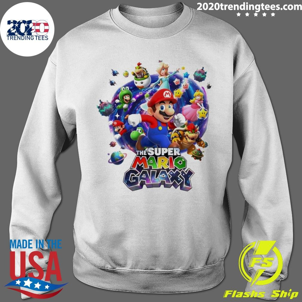 The Super Mario Galaxy Space Hero Gamer Shirt