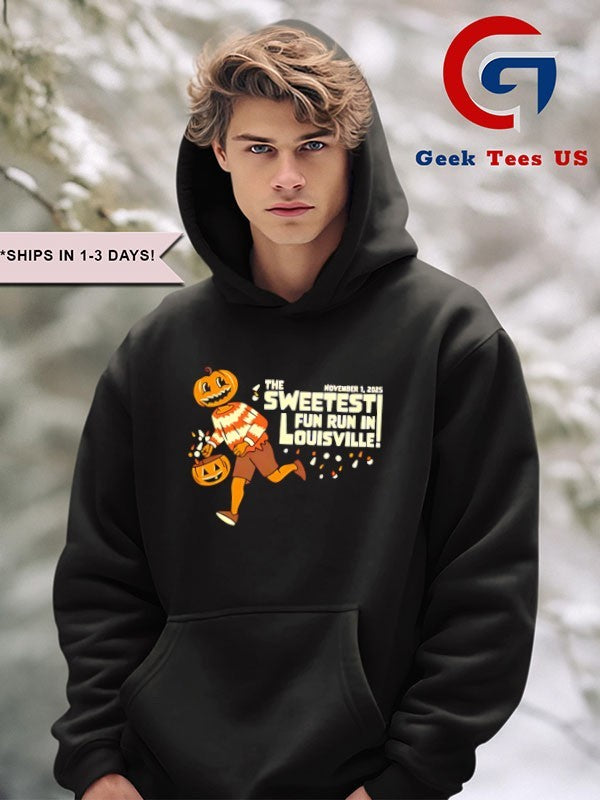 The Sweetest fun run in Louisville Halloween shirt
