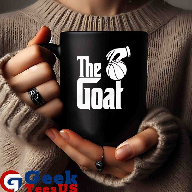The goat basketball The Godfather logo parody shirt