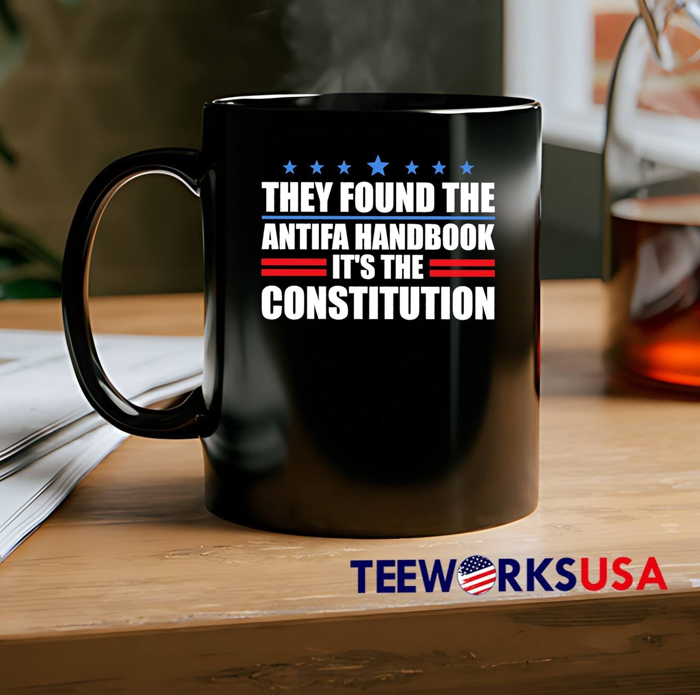 They Found the Antifa Handbook It Is the Constitution T-Shirt