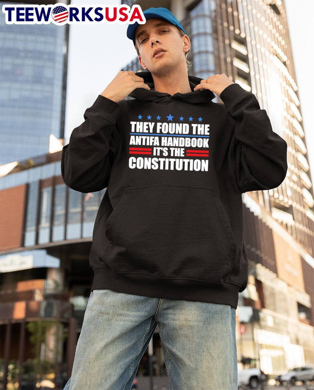 They Found the Antifa Handbook It Is the Constitution T-Shirt
