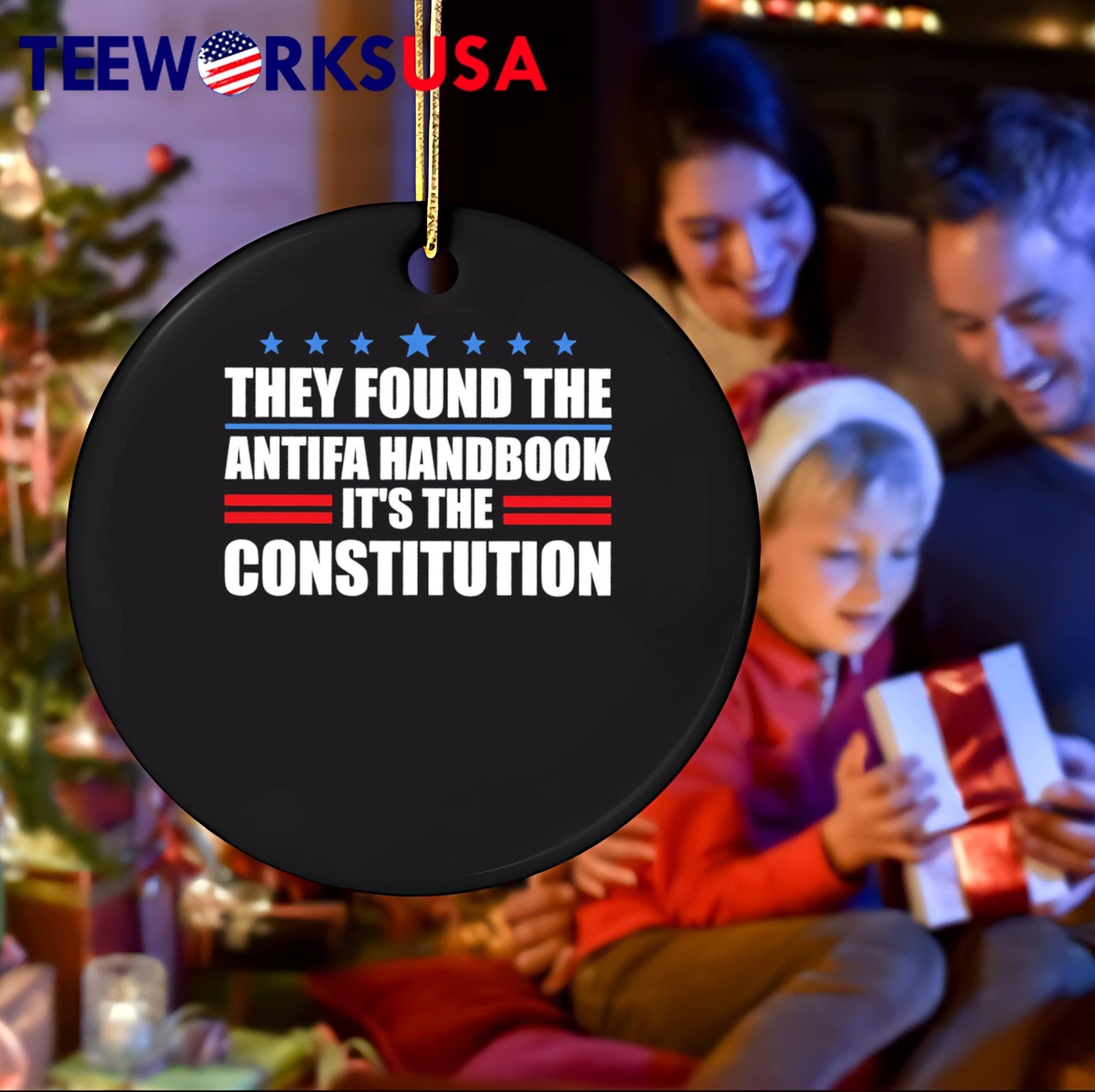 They Found the Antifa Handbook It Is the Constitution T-Shirt