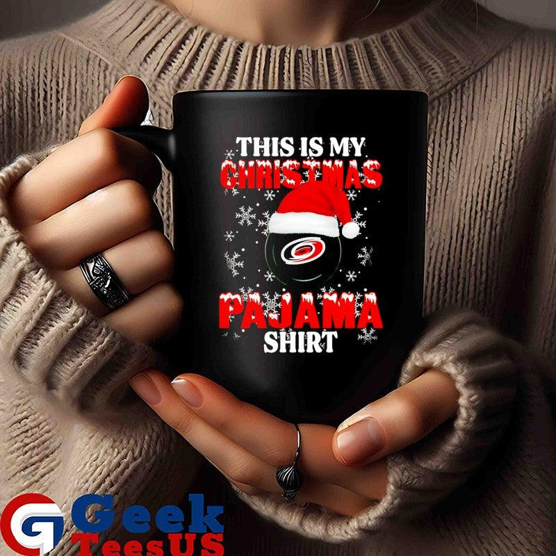 This is my Christmas Carolina Hurricanes NHL Pajama shirt