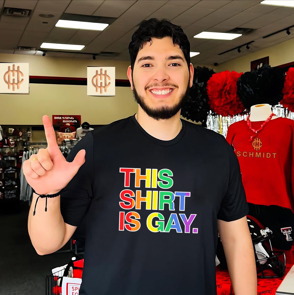 This shirt is gay rainbow Pride shirt