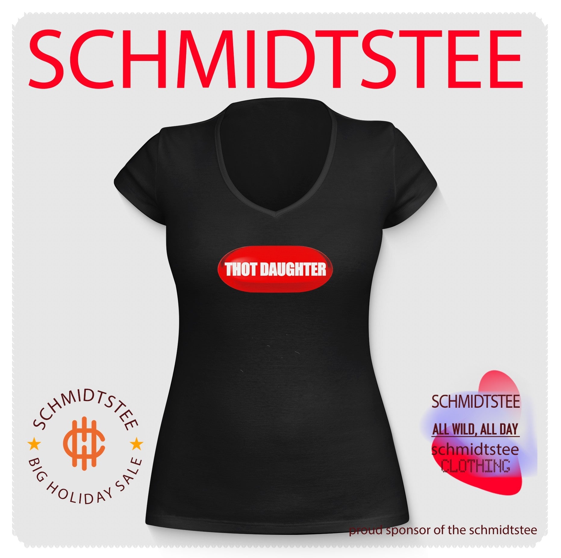 Thot daughter funny humor shirt