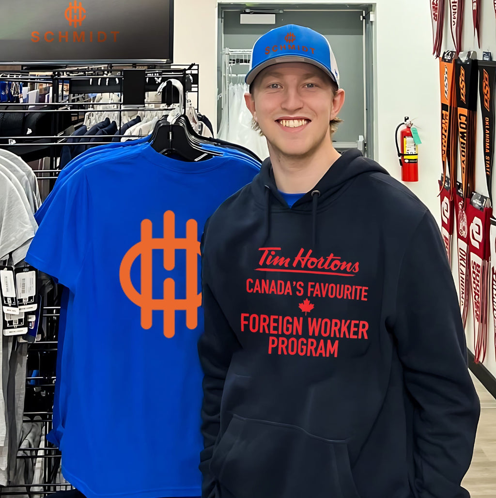 Tim Hortons Canada’s Favourite Foreign Workers Program shirt