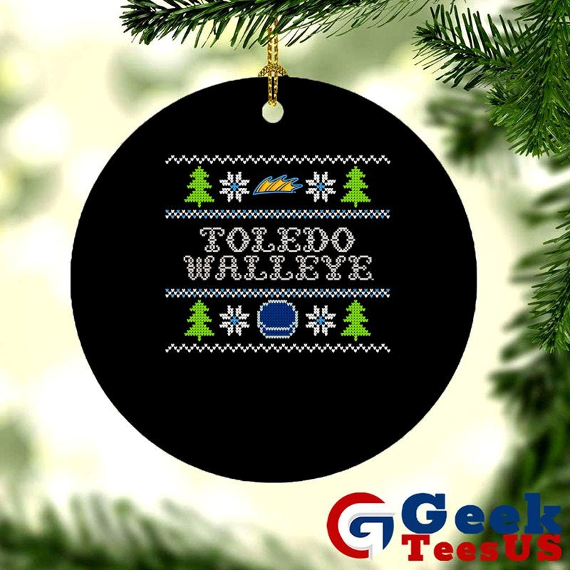 Toledo walleye fin holiday ugly Christmas 2025 shirt