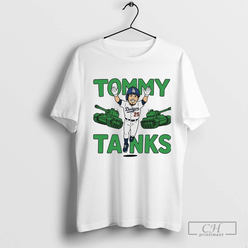 Tommy Tanks Lets Go Dodgers Tommy Edman
