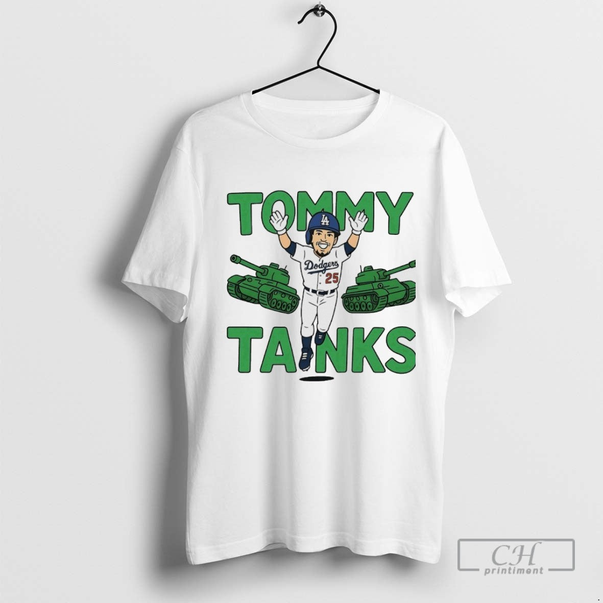 Tommy Tanks Lets Go Dodgers Tommy Edman