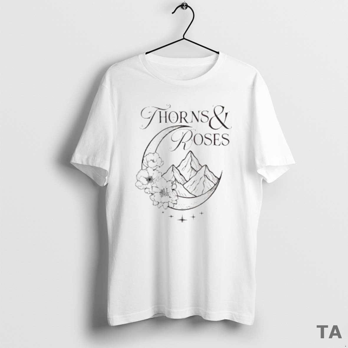 Top A Court Of Thorns And Roses Mountain Flower T Shirt Sweater Hoodie, Sweatshirt | AU01DripNestTees.com