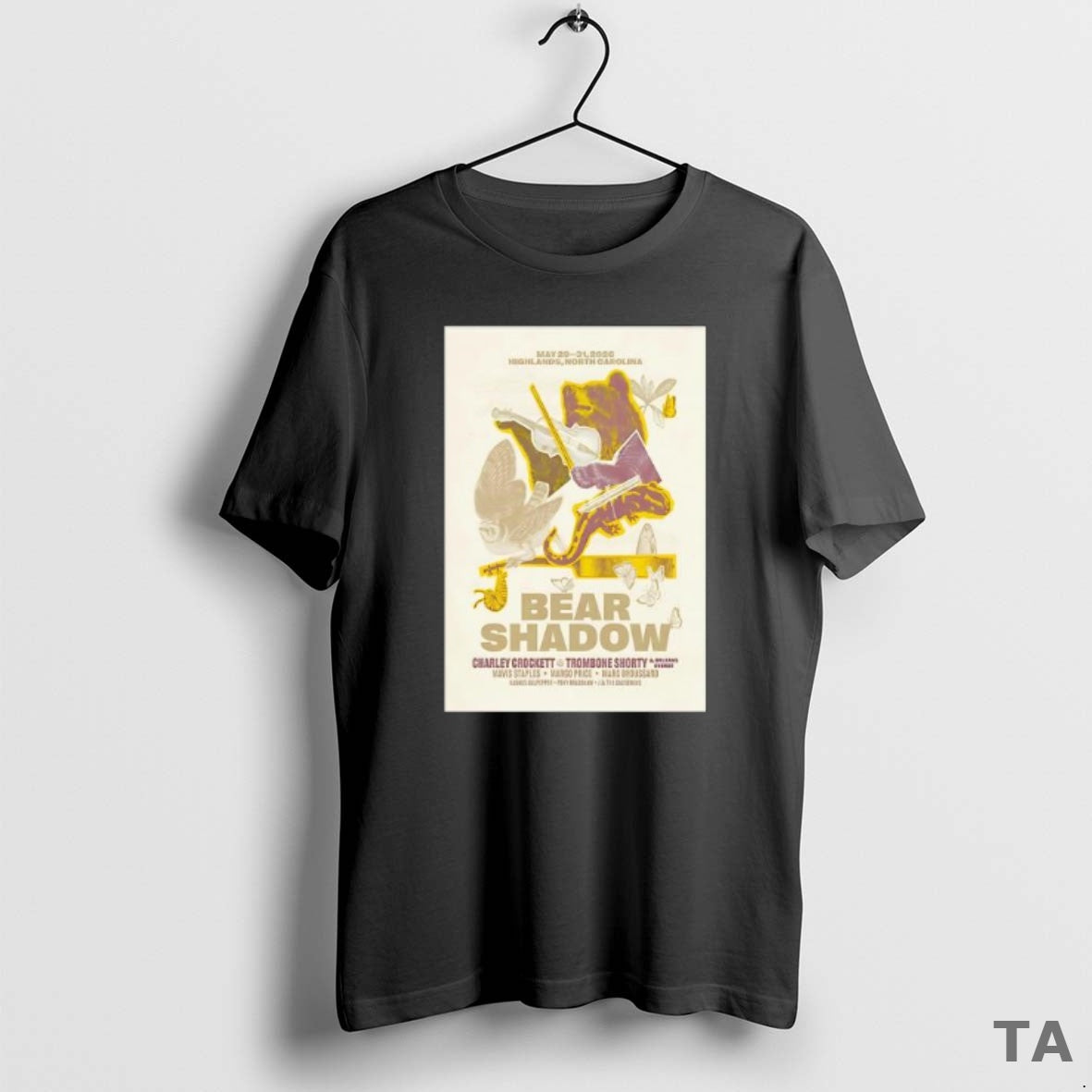 Top Bear Shadow Festival Shows In Highlands Nc On May 29 31 2026 T-Shirts, Hoodie, Sweatshirt | AU01DripNestTees.com
