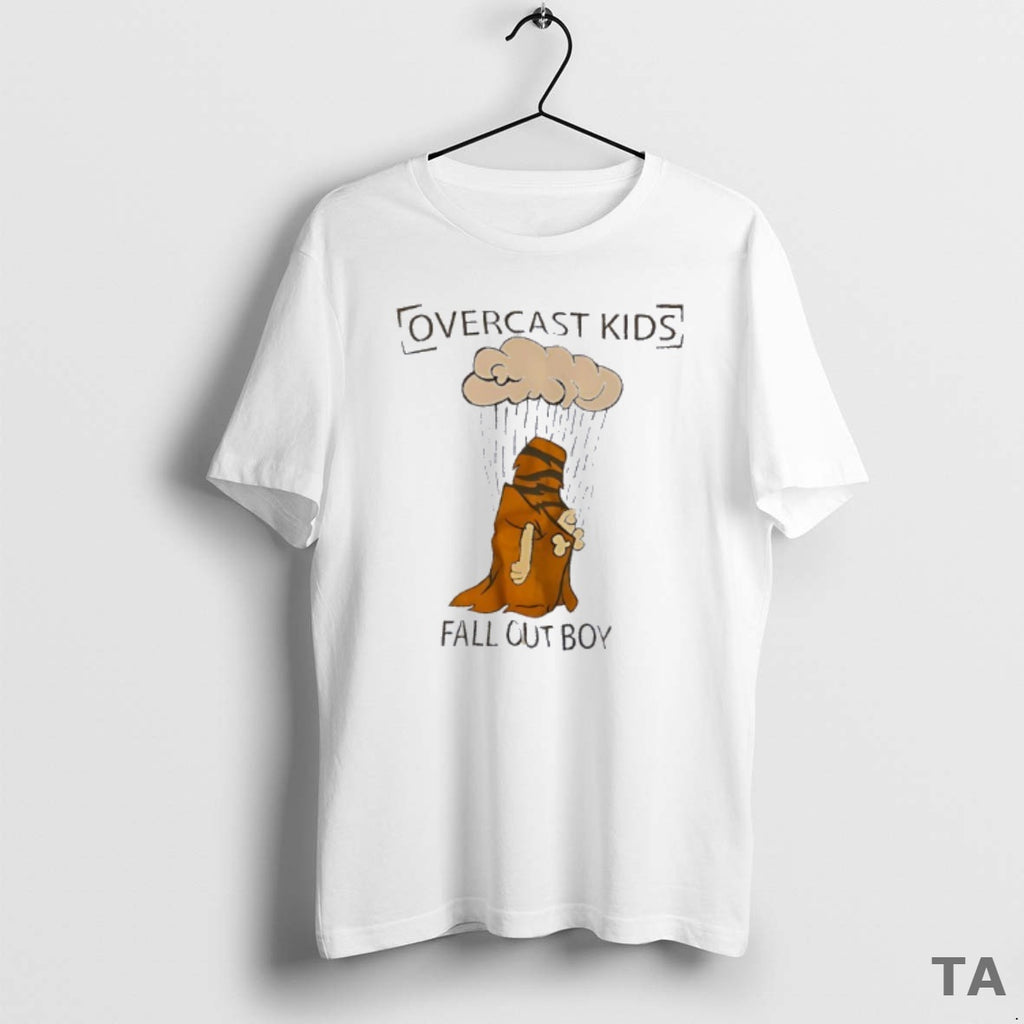 Top Cat Sitting Beneath A Raincloud Overcast Kids Of Fall Out Boy Band T-Shirts, Hoodie, Sweatshirt | AU01DripNestTees.com