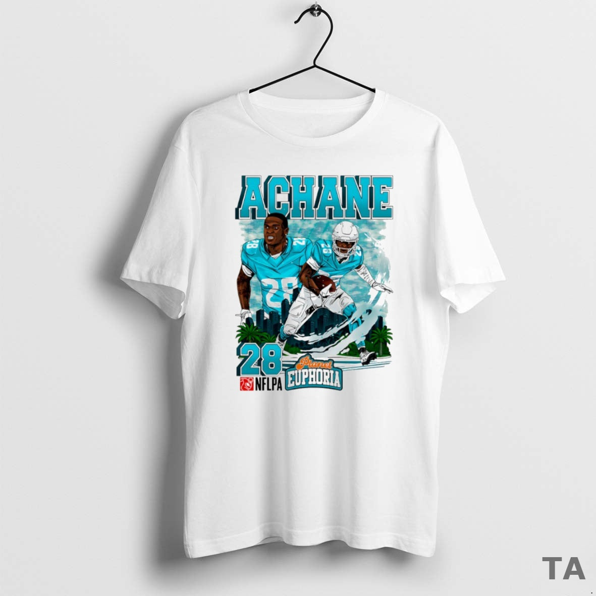 Top Devon Achane 28 Miami Dolphins Football Comic Circle T Shirt Sweater Hoodie, Sweatshirt | AU01DripNestTees.com