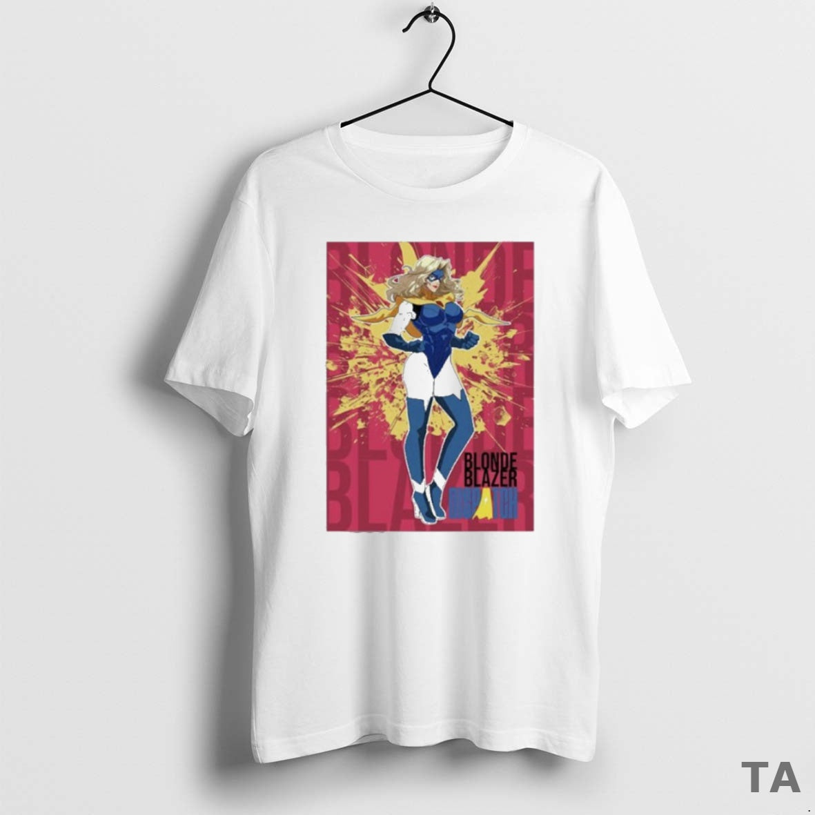 Top Dispatch Blonde Blazer Comic Character T Shirt Sweater Hoodie, Sweatshirt | AU01DripNestTees.com