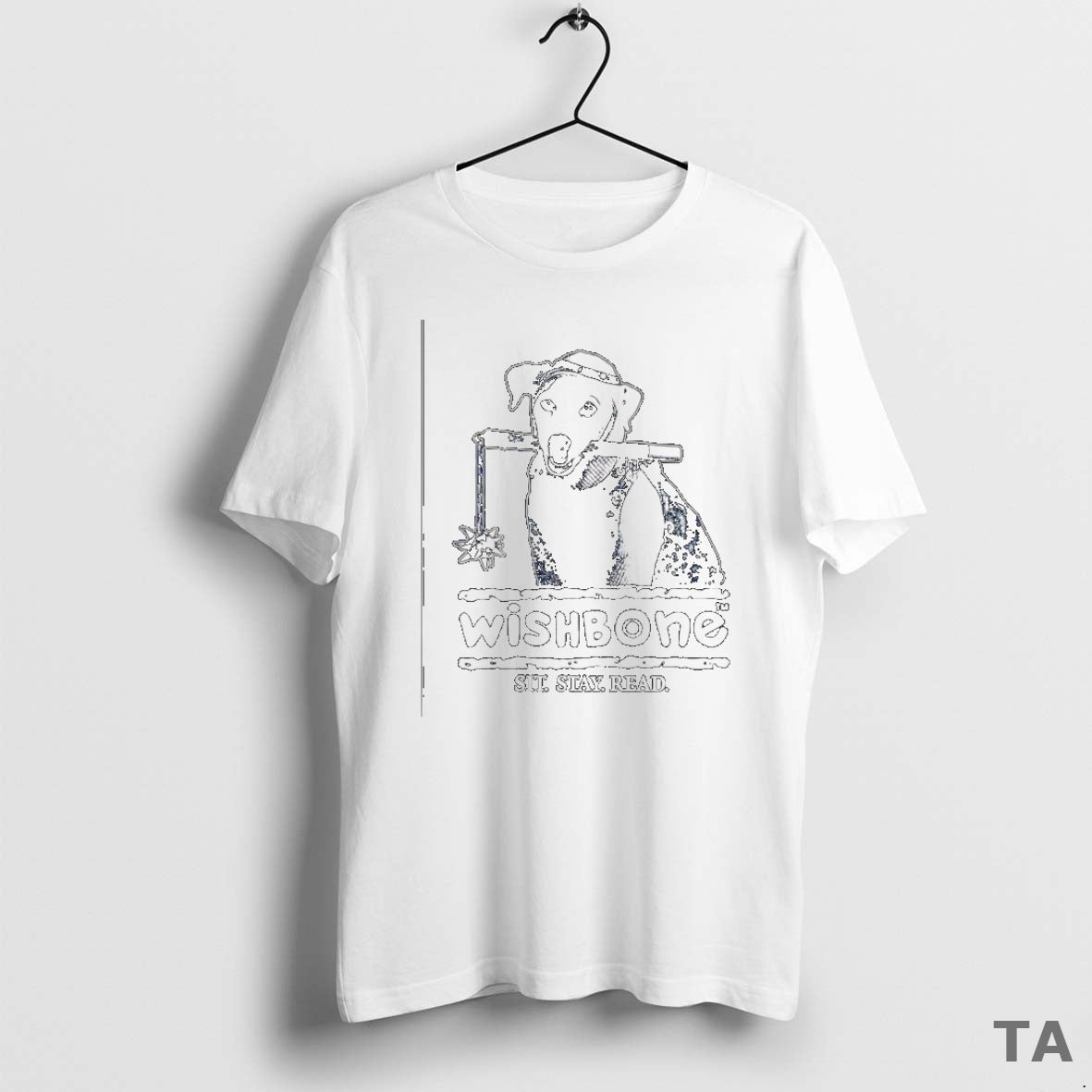 Top Dog Wishbone Sit Stay Read T Shirt Sweater Hoodie, Sweatshirt | AU01DripNestTees.com