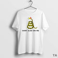 Top Dont Sled On Me Santa Hat Christmas Snake T Shirt Sweater Hoodie, Sweatshirt | AU01DripNestTees.com