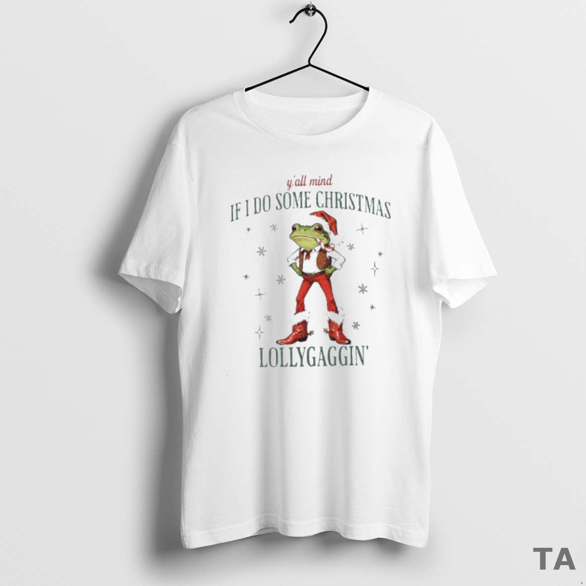 Top Frog Yall Mind If I Do Some Lollygaggin Christmas T Shirt Sweater Hoodie, Sweatshirt | AU01DripNestTees.com