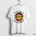 Top Grinch If Only Sarcasm Burned Calories Circle T Shirt Sweater Hoodie, Sweatshirt | AU01DripNestTees.com
