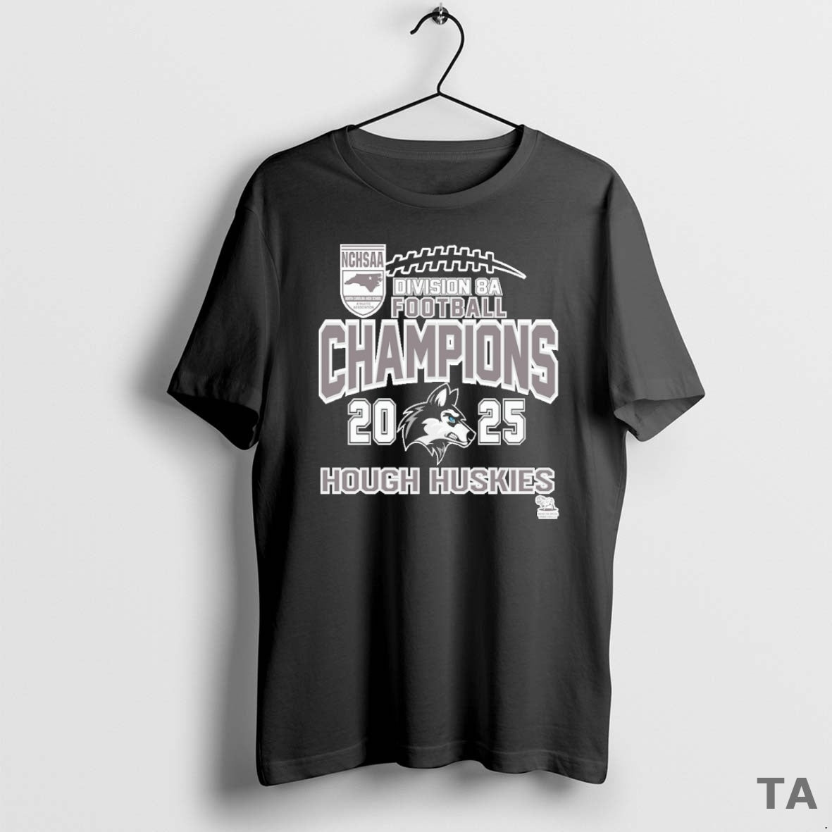 Top Hough Huskies Nchsaa Division 8a Football Champions 2025 T Shirt Sweater Hoodie, Sweatshirt | AU01DripNestTees.com