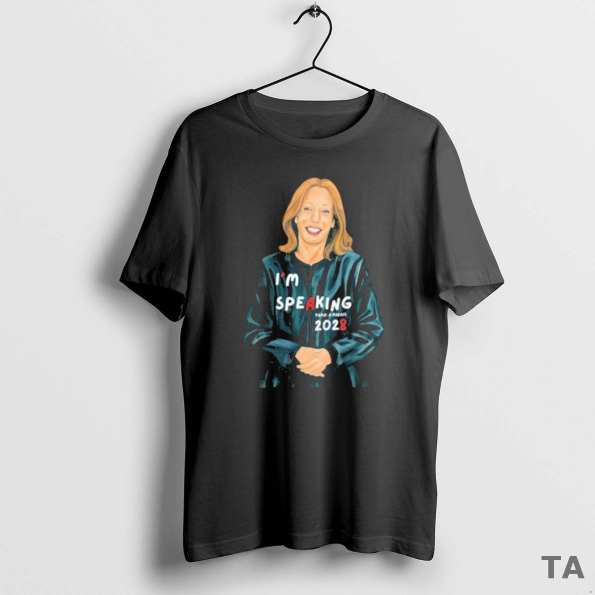 Top Im Speaking Madam Kamala Harris 2028 T Shirt Sweater Hoodie, Sweatshirt | AU01DripNestTees.com