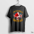 Top Im Just Here To Empty My Sack Santa T Shirt Sweater Hoodie, Sweatshirt | AU01DripNestTees.com