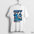 Top Jared Goff 16 Detroit Lions Football Comic Circle T Shirt Sweater Hoodie, Sweatshirt | AU01DripNestTees.com