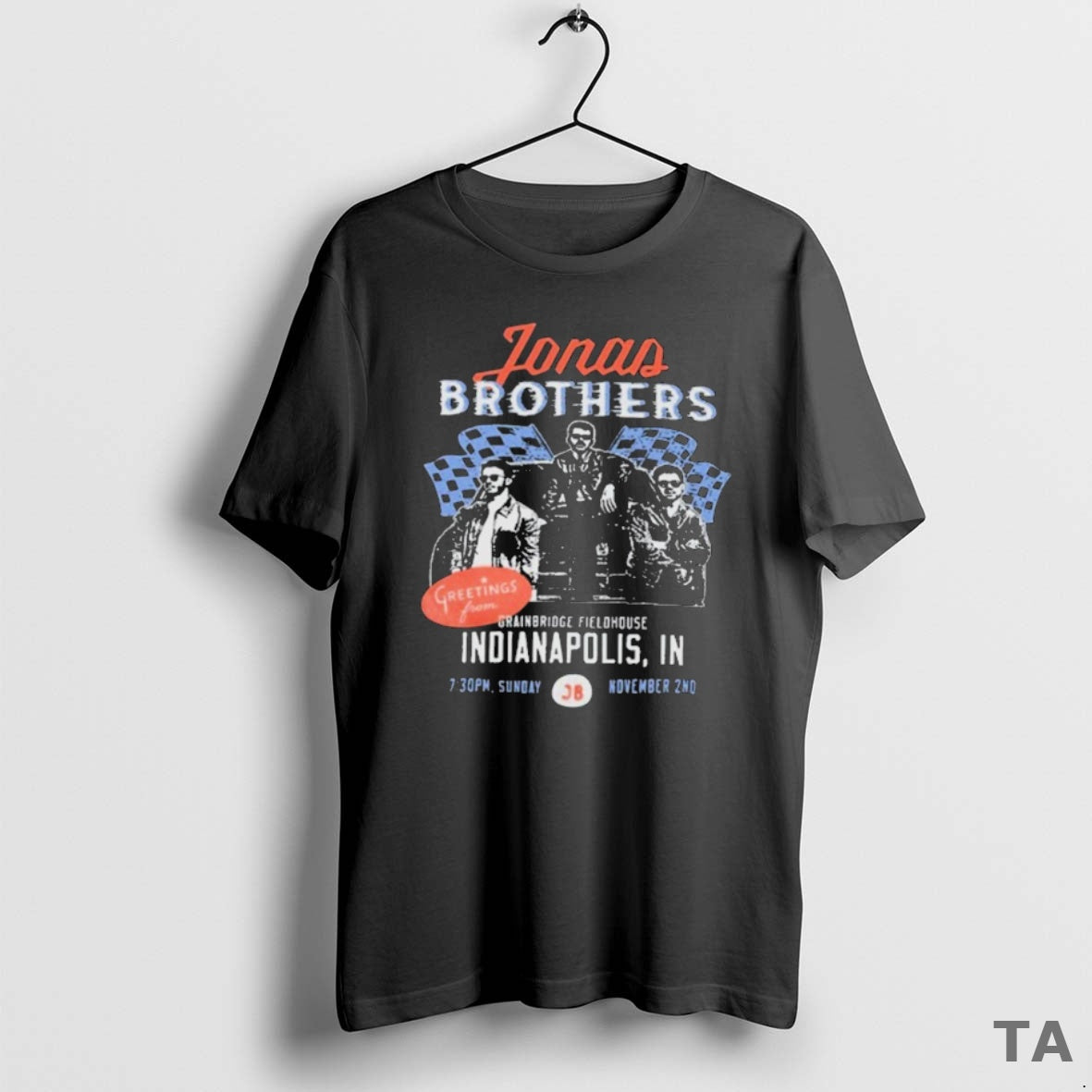 Top Jonas Brothers Dec 9 2025 Indianapolis In Little Rock Ar T Shirt Sweater Hoodie, Sweatshirt | AU01DripNestTees.com