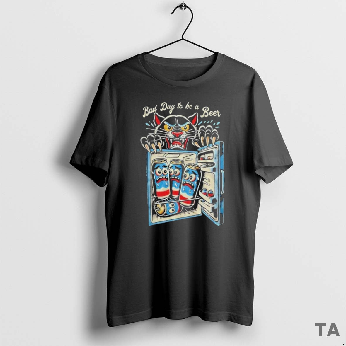 Top Lakeview Bad Day To Be A Beer Panther T Shirt Sweater Hoodie, Sweatshirt | AU01DripNestTees.com