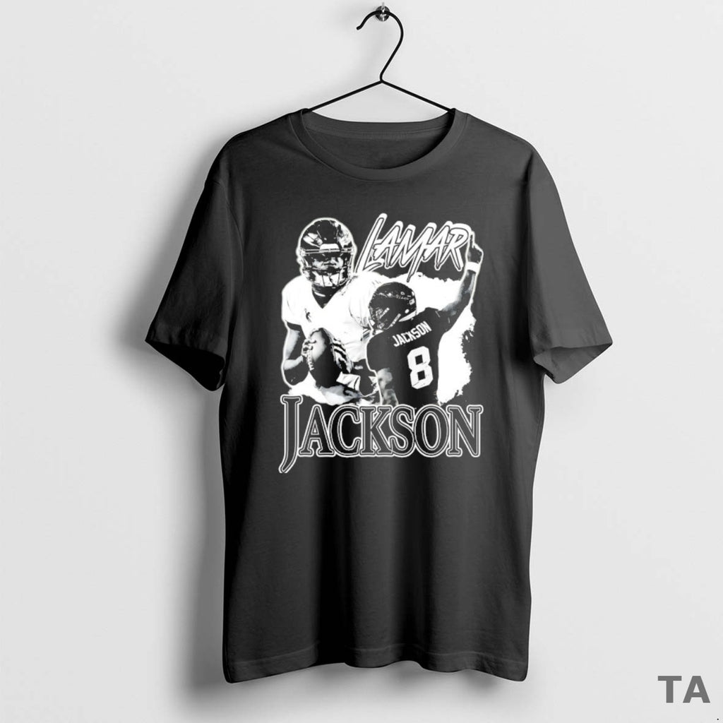 Top Lamar Jackson Baltimore Ravens Quarterback Graphic T Shirt Sweater Hoodie, Sweatshirt | AU01DripNestTees.com