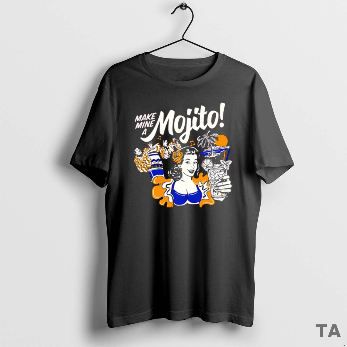 Top Make Mine A Mojito T Shirt Sweater Hoodie, Sweatshirt | AU01DripNestTees.com