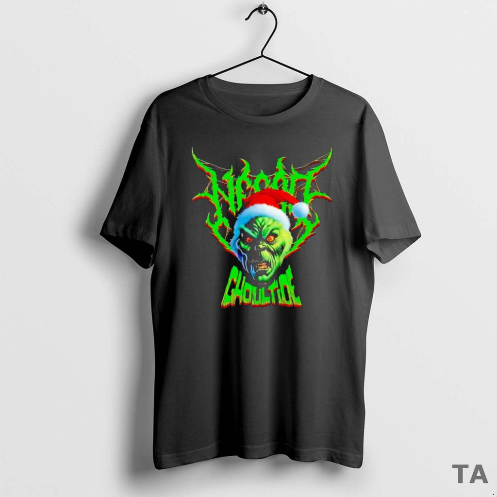 Top Necro Grinch Ghoultide T Shirt Sweater Hoodie, Sweatshirt | AU01DripNestTees.com