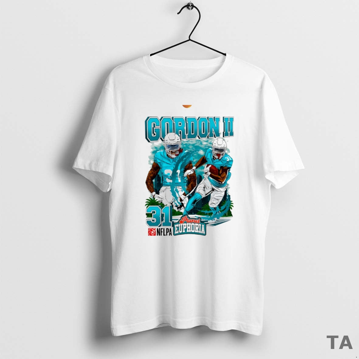 Top Ollie Gordon Ii 21 Miami Dolphins Football Comic Circle T Shirt Sweater Hoodie, Sweatshirt | AU01DripNestTees.com