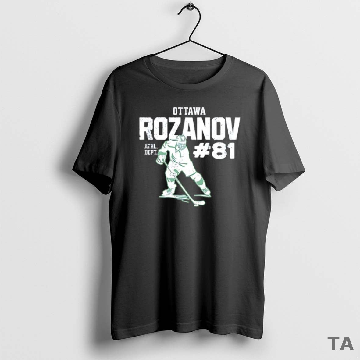 Top Ottawa Rozanov 81athl Dept Ice Hockey T Shirt Sweater Hoodie, Sweatshirt | AU01DripNestTees.com