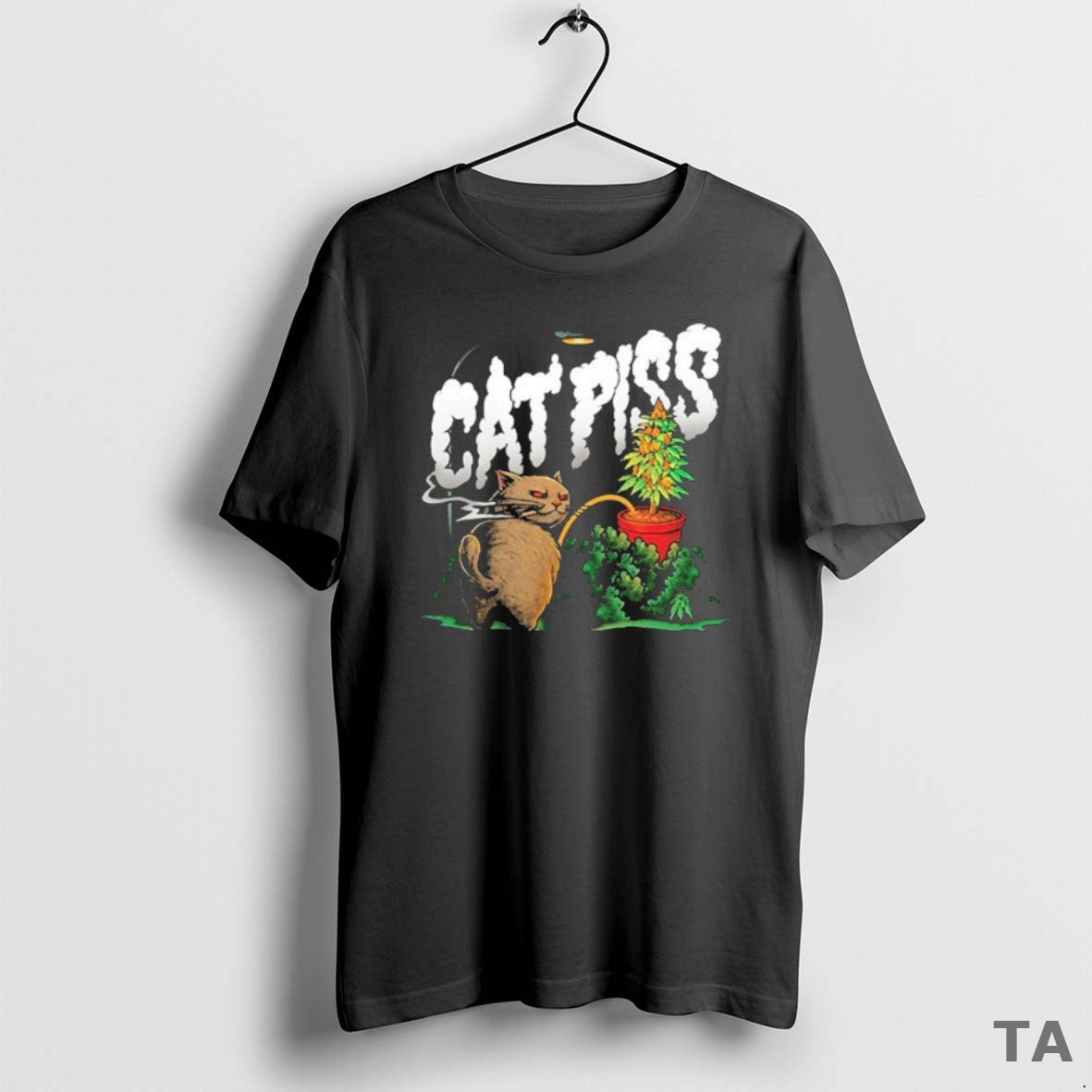 Top Push Trees The Cat Piss T Shirt Sweater Hoodie, Sweatshirt | AU01DripNestTees.com