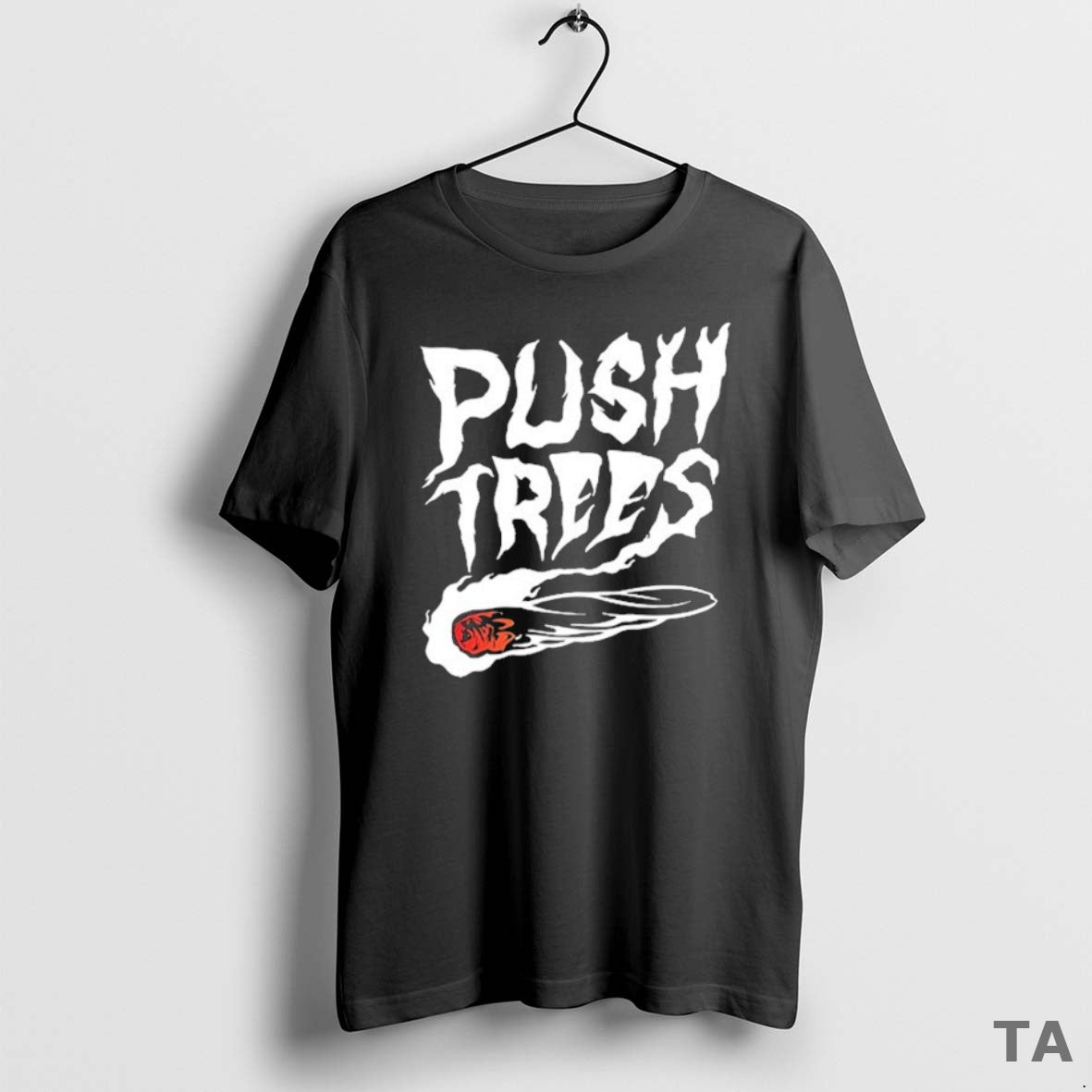 Top Push Trees The Somethings Burning Smoking T Shirt Sweater Hoodie, Sweatshirt | AU01DripNestTees.com