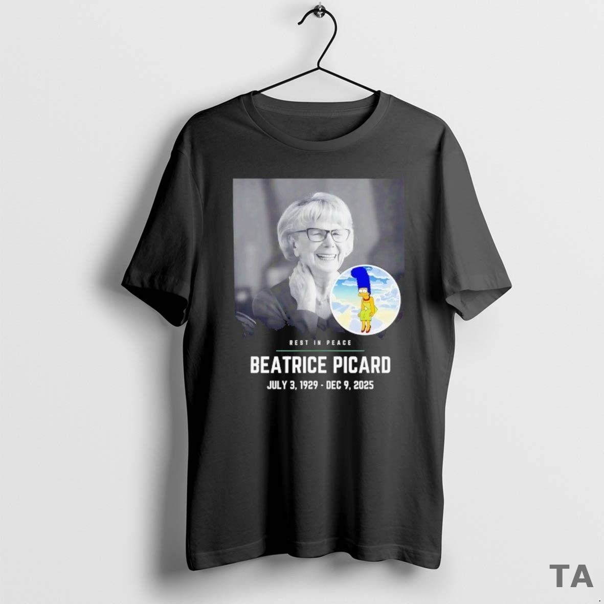 Top Rest In Peace Beatrice Picard 2025 T Shirt Sweater Hoodie, Sweatshirt | AU01DripNestTees.com