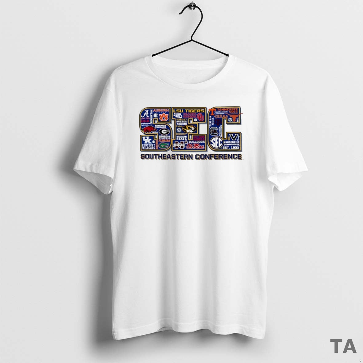 Top Sec Southeastern Conference All Team Circle T Shirt Sweater Hoodie, Sweatshirt | AU01DripNestTees.com