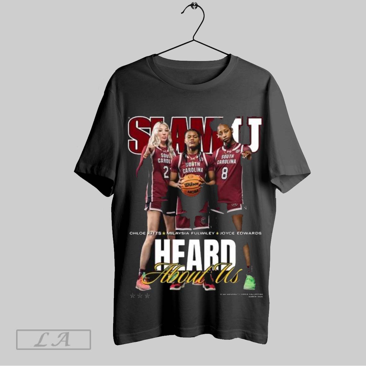 Top Slamu Cover South Carolina Gamecocks Womens Basketball Heard About Us Chloe Kitts Milaysia Fulwiley