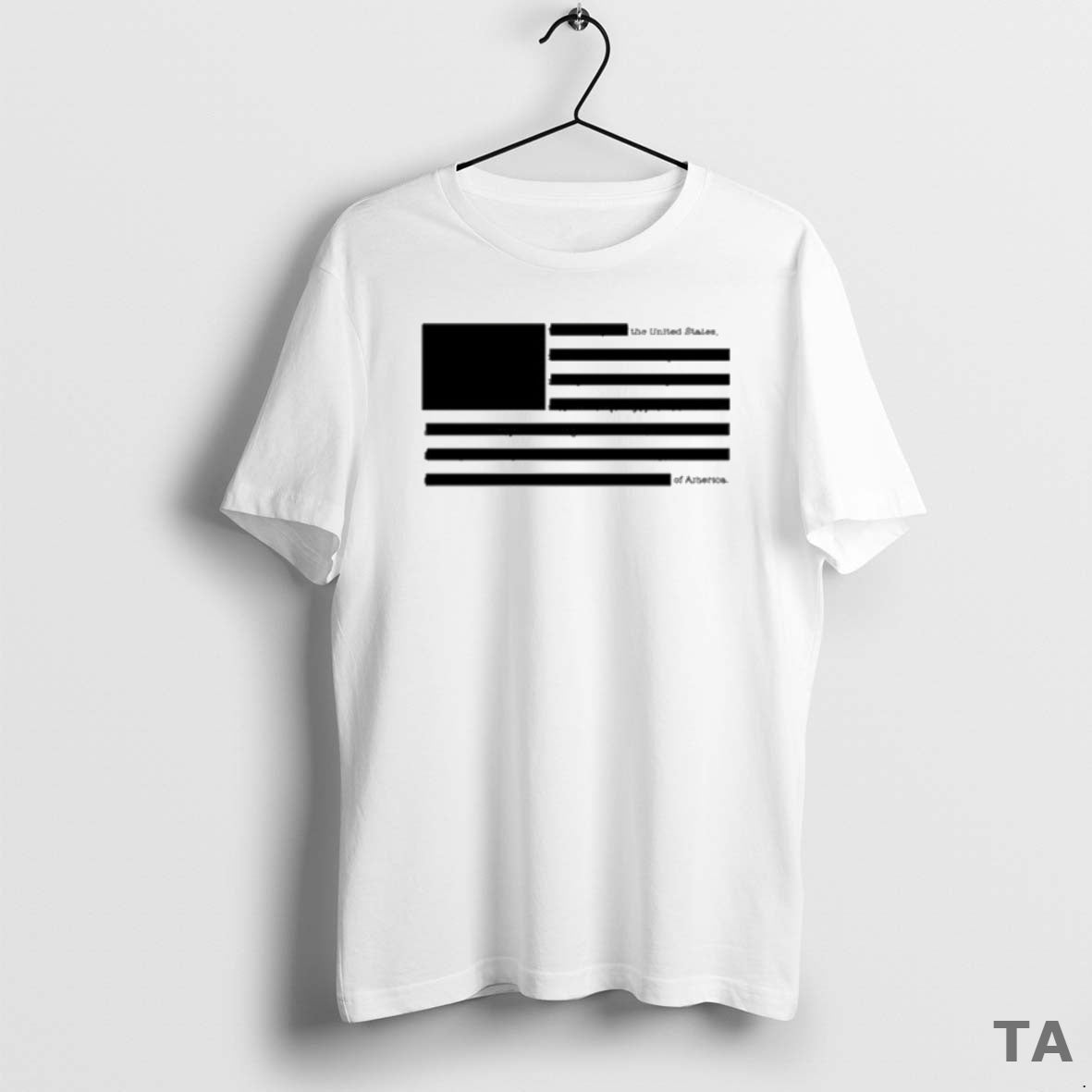 Top Shing02 Redacted Preamble The United States Of America Flag T Shirt Sweater Hoodie, Sweatshirt | AU01DripNestTees.com