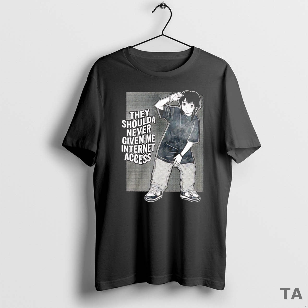 Top They Shoulda Never Given Me Internet Access T Shirt Sweater Hoodie, Sweatshirt | AU01DripNestTees.com