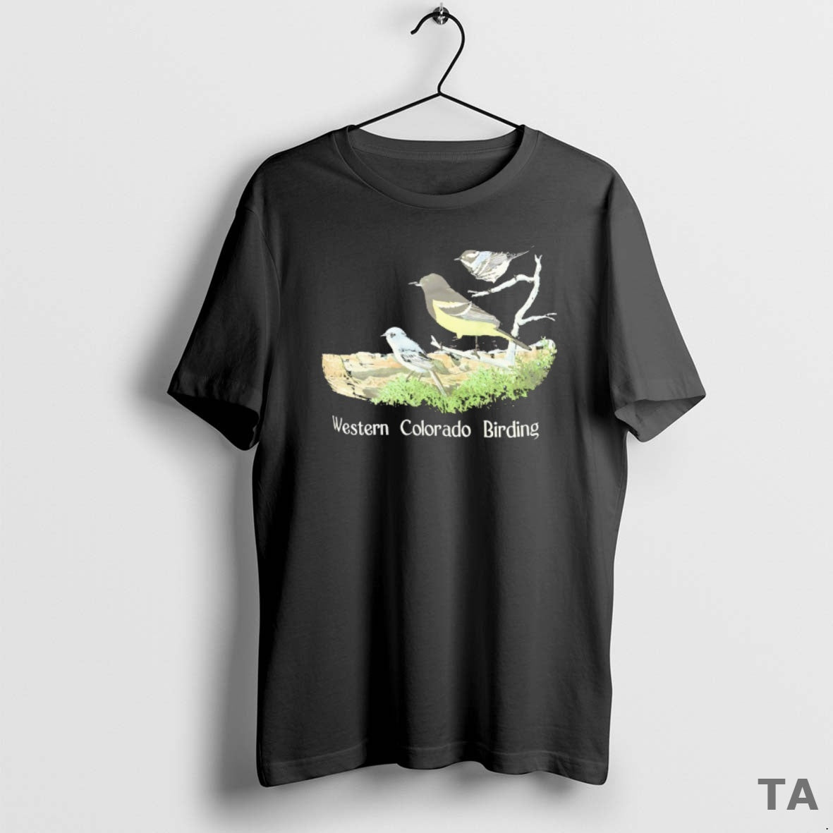 Top Thress Wagtail Tyrant Bird Western Colorado Birding T Shirt Sweater Hoodie, Sweatshirt | AU01DripNestTees.com