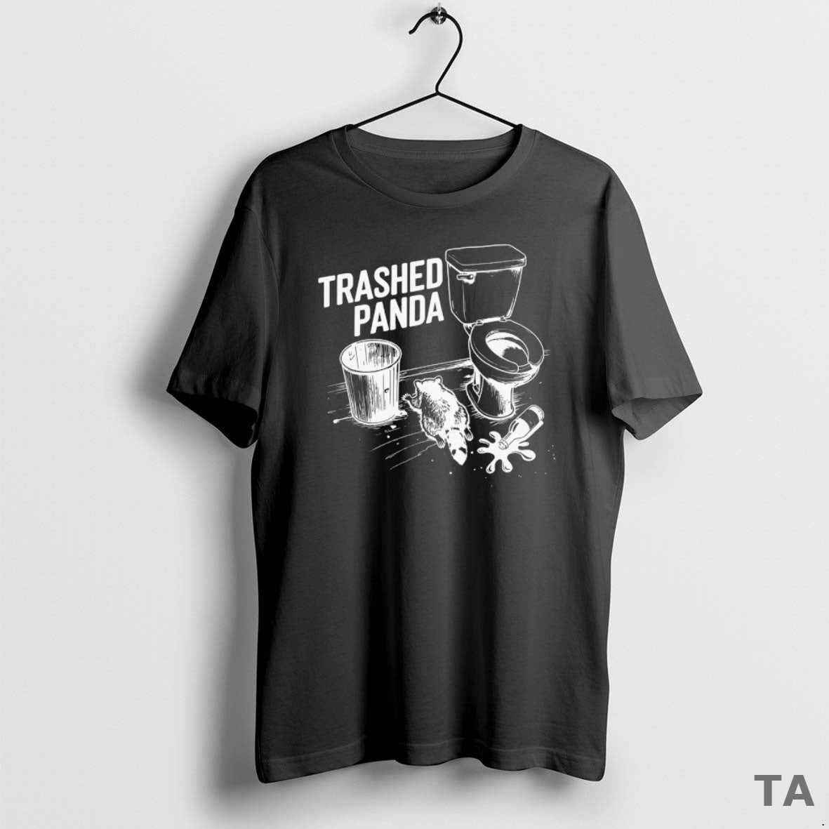 Top Trashed Panda Raccoon T Shirt Sweater Hoodie, Sweatshirt | AU01DripNestTees.com