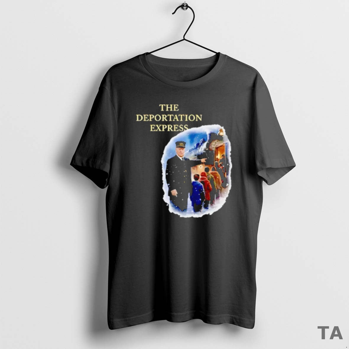 Top Trump In The Deportation Express Merry Christmas T Shirt Sweater Hoodie, Sweatshirt | AU01DripNestTees.com