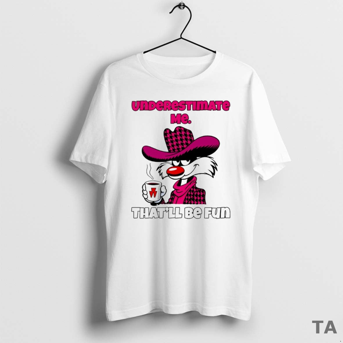 Top Underestimate Me Thatll Be Fun Circle T Shirt Sweater Hoodie, Sweatshirt | AU01DripNestTees.com
